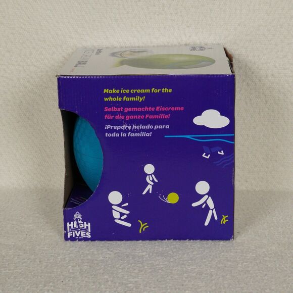 UCO Softshell Ice Cream Ball Quart/1 Liter Blue Yay Labs High Fives Maker - Picture 8 of 11